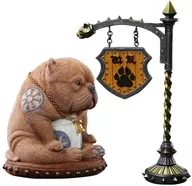 Street Fighter Dog B6 Acabado recubierto de resina