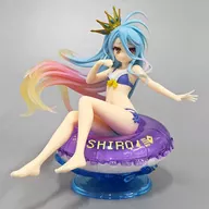 White "NO GAME NO LIFE" Aqua Float Girls Figure Limited to White TAITO Online Crane