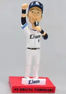 Shuta Tonosaki (Uniform Number 5) "Saitama Seibu Lions" Bobble Head Figure Tickets with Bobble Head