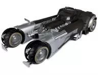 Batmobile "Batman : white knight" DC Multiverse Vehicle