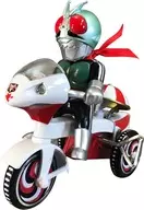 EX三輪車 仮面ライダー新1号 Bタイプ 「仮面ライダー」 ゼンマイ式三輪車フィギュア