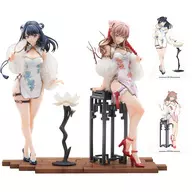 宝多六花＆南夢芽セット チャイナドレスVer. 「グリッドマン ユニバース」 1/7 PVC＆ABS製塗装済み完成品