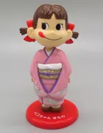 Mini Neck-Furi Peko-chan (Kimono / Pink) "Peko-chan"