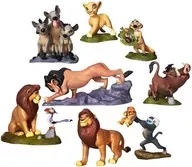 Deluxe Figure Set (8 sets) "The Lion King" Disney Store Limited