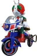 EX Tricycle Kamen Rider V3 B Type "Kamen Rider V3" Spring Type Tricycle figure