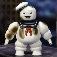 マシュマロマン＆ECTO-1 「ゴーストバスターズ」 ナノシーン