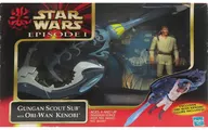Gungan Scout Sub with Obi-Wan Kenobi "Star Wars / Episode 1 Phantom Menace" : Invasion Force with Figures