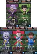 Set of 5 "HUNTER×HUNTER" World Collectible Figurine - Hunter Test -