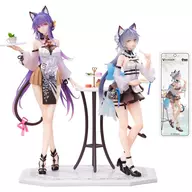 洛天依＆墨清弦 不思議のティーブレイクVer. 「Vsinger」 1/7 塗装済み完成品