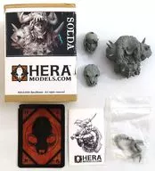魔獣狩りソルダ(胸像) ワールドミニズ 1/10 レジンキャストキット