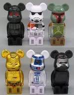 Cleverin BE＠RBRICK-クレベリン ベアブリック 全6種セット 「スター・ウォーズ」