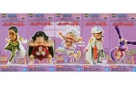 全5種セット 「ワンピース」 ワールドコレクタブルフィギュア-エッグヘッド6-