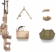 WM-05B 汎用機関銃セット デザートカモフラージュ 1/12 アクションフィギュア用アクセサリー