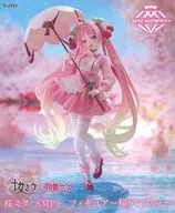 桜ミク 「キャラクター・ボーカル・シリーズ01 初音ミク」 AMP＋ フィギュア～桜ドレスver.～