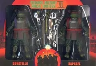 ラファエロ＆ドナテロ 2PK 「ティーンエイジ・ミュータント・ニンジャ・タートルズ3」 7インチアクションフィギュア 豆魚雷限定