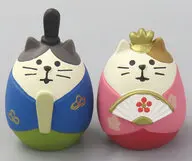 お内裏様とお雛様 三毛猫 「concombre-コンコンブル-」