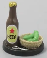瓶ビールと枝豆 「concombre-コンコンブル-」