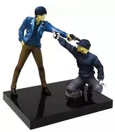 [Damaged Item] Hidekazu Akai vs. Bourbon DETECTIVE VOICE FIGURE "CASE CLOSED" Sunday Premium SHOP & Premium Bandai Limited