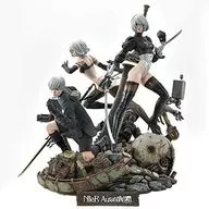 Yorha 2, B type & Yorha 9, S type & Yorha A 2, Deluxe Ver. "Nier : Automata (Nier automata)" SQUARE ENIX MASTERLINE 1/4 Stachu