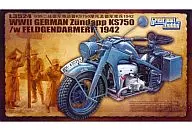 1/35 WWII GERMAN Zundapp KS750/w FELDGENDARMERIE 1942 [L3524]