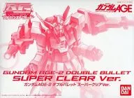 1/144 AG Gundam AGE-2 Double Barret Super Clear Ver. "Mobile Suit Gundam AGE" Gaging Master Challenge Level Certification Item [2181493]