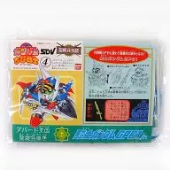 [单品]Chibi-战士骑士高达GP01Jr.限定版SD高达外传Premium Complete Box包含物品