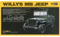 1/20 Willis MB Jeep Browning M2 with Calibre 50 "Military Vehicle Series" [381]
