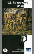 1/35 U.S. Paratroopers 1944 (3 Body Set) - U.S. Airborne 1944 - [MB3511]