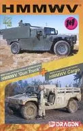 1/72 HMMWV 'Gun Truck' & HMMWV Cargo (2 sets) "ARMOR PRO" [7297]