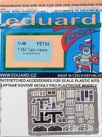1 / 72T-38A Talon Interior Parts Set for Wolf Pack "Zoom Series" Etching Parts [EDUFE733]