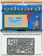 1/72 Swift FR. 5 Interior Parts Set "Zoom Series" Etching Parts for Air Fix [EDUSS533]