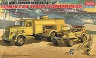 1/72GERMAN FUEL TRUCK&SCHWIMMWAGEN「WWII GROUND VEHICLE SET No.3」[13401]