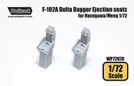 1/72 F-102A Delta Dager Ejection Sheet Set, Detailed Up Parts for Model Hasegawa and Mon [WOLWP72078]