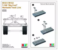 T-158 Big Foot Movable Crawler Set Detail Up Parts for 1/35 M1A1/A2 [RFM5009]