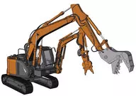 1/35 Hitachi Construction Machinery Double-arm Specification Machine Astako NEO Crusher / Steel Frame Cutter Specification Machine "Science World Series" [SP361]