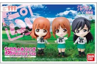 "Girls und Panzer Theatrical Edition" set de Miho, Saori y Hana
