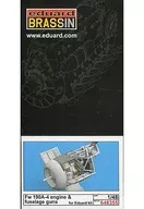 1/48 Fw190A-4發動機和機體內機槍Eduardo用細節提升零件[EDU648355]