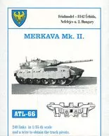 1/35 Merkaba Mk. II tractor oruga móvil de metal con detalles de piezas [ATL-66]