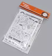 1/24 Forged white "オレンジウィールズ" detail up parts [OW-15]