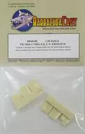 1/48 Fw190A. F. G Exhaust Pipe 2 Set Detail Up Parts for Eduardo [BRAR48355]