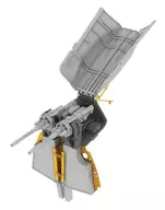 1/32 Fw190A-8 胴体内MG131機銃マウント レベル用 「BRASSINシリーズ」 ディティールアップパーツ [EDU632122]