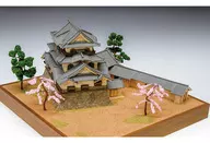 模型 1/150 木製 彦根城 木製キット