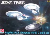 1/2500 SnapFast U.S. Enterprise 1701-B C and E Set "Star Trek" [8002]