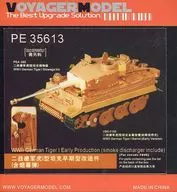 1/35 WWII German Tiger I Early Production smoke discharger include -第二次世界大戦 ドイツ軍 ティーガーI 初期型 発煙弾発射機付- ディティールアップパーツ [PE35613]
