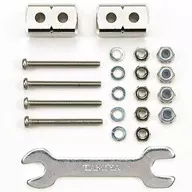 Mass Damper Square Short (8 x 8 x 14 mm 2 Pieces / Silver) Mini Yonku Special Project [95488]