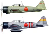 1/72帝國海軍十二試艦戰&零戰一一型(2機SET)[FP34]