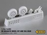 Detail-Up Parts for 1/144 D. H. mosquito Wheel Set Mark 1 [RSC144002]