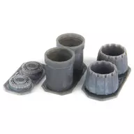 1/32 F/A-18 A/B/C/D 排気ノズルとアフターバーナーセット 開状態 アカデミー用 ディティールアップパーツ [KALMA-32020]