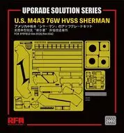 1/35 WWII M4A3 76W HVSS Sharman Class Up Parts Set (para RFM5028 e RFM5042) Detailed Up Parts [RFM2002]