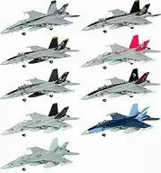 ノーマル9種セット 1/144 「ハイスペックシリーズ vol.4 F/A-18E・F スーパーホーネット/EA-18G グラウラー」 [FT60567]